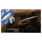 BX W/ HOLSTERS, RIFLE SLINGS, BORE SNAKE & SMOKE