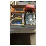 4 DIE CAST MOTORCYCLES & MOTORCYCLE CLOCK