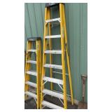WERNER 8FT FIBERGLASS STEP LADDER