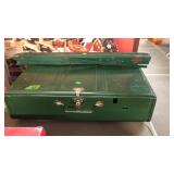GREEN 2 BURNER CAMP STOVE W/ STAND
