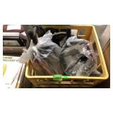 YLW CRATE W/ 2 EXTERIOR LIGHT SCONCES