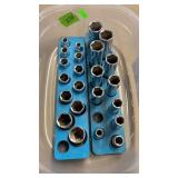 SNAP-ON METRIC DEEP WELL & STANDARD SOCKETS