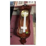 WEST MINSTER CHIME QUARTZ WALL CLOCK