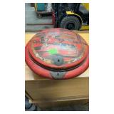 ANTIQUE CHINESE RED LAQUER WEDDING BOX