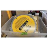 GROUP OF NEW & USED SAW BLADES