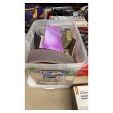 SM TOTE W/ SANDPAPER, SANDING BELTS & SANDING PADS