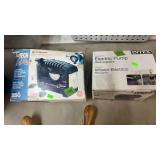 12 VOLT POWER INFLATOR & INTEX ELECTRIC PUMP