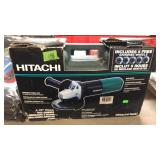 HITACHI DISC GRINDER W/ GRINDING WHEELS