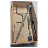SNAP-ON 1/4 & 3/8' RATCHETS & 1/4' SPEED WRENCH