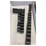 SNAP-ON METRIC IMPACT SOCKETS & SWIVEL SOCKETS
