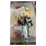 TRAY OF MISC ELECTRICAL ITEMS