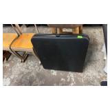 SMALL BLACK POLY FOLDING TABLE