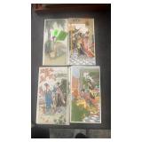 GROUP OF ASIAN DECORATIVE TILES