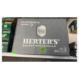 CASE OF HERTER'S 12 GA 2 3/4' 8 SHOT