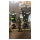 2 BLACK 3 TON JACK STANDS