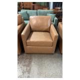 BROWN SWIVEL CHAIR