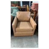BROWN SWIVEL CHAIR