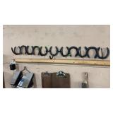 HORSE SHOE COAT RACK
