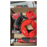 MILWAUKEE 12 VOLT CORDLESS TOOLS W/ 2 BATTERIES &