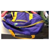 PURPLE SENTINIL SPARTAN GYM BAG W/ JUMPER CABLES