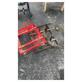 2 ROLLING CARTS & METAL RING
