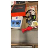 TAPE MEASURE, ALLEN WRENCHES, LENS WIPES, WIRE