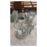 LARGE GROUP OF GLASSWARE