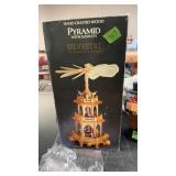 HAND CRAFTED WOOD NATIVITY PYRAMID