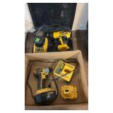 DEWALT IMPACT DRIVER, DRILL W/ BATTERY & CHARGER