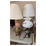 GROUP OF 5 LAMPS