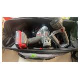 PORTER CABLE 18 V CORDLESS TOOLS, BATTERY, CHARGER