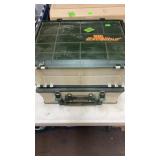 2 REBEL EXCALIBUR TACKLE BOXES W/ TACKLE INSIDE