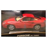 DIE CAST PORSCHE 911 SPORT 911 TURBO 1:18 SCALE