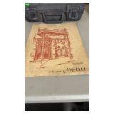 ARNOD'S NEW ORLEAN'S MENU & CRAFTSMAN JIGSAW