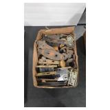 ANTQ. DOOR HINGES KNOBS PLATES & LOCKS