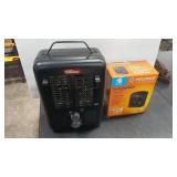 2 PORTABLE HEATERS