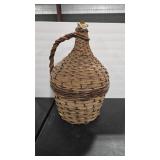 WICKER DEMIJOHN