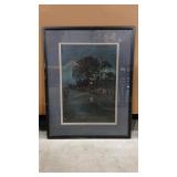 KAWASE HASUI 'MINUMA RIVER IN OMIYA'