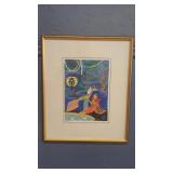 ENDRE PASSANO 'FRIENDLY CONFIDENCES' LITHOGRAPH