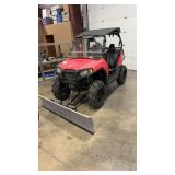 2013 POLARIS RZR UTV W/ SNOWPLOW