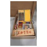 ASIAN PAINT SET & CHOPSTICK ASSORTMENT