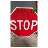 METAL STOP SIGN