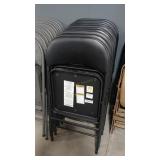 10 PADDED FOLDING CHAIRS