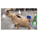 METAL ELEPHANT SCULPTURE