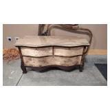 PROJECT ANTIQUE DRESSER W/ MIRROR STAND