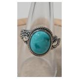 TURQUOISE COLOR 925 RING