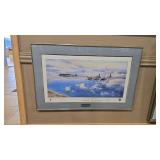 RICK HERTER 'STRANGE BEDFELLOWS' FRAMED PRINT