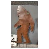 METAL SASQUATCH YARD DECOR