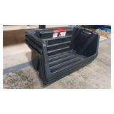 3 HUSKY STACKABLE STORAGE BINS
