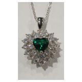 MOISSANITE 925 NECKLACE W/ GRA CERTIFICATION